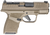 Springfield Armory HC9319FOSP Hellcat Micro-Compact OSP 9mm Luger 3" 11+1, 13+1 Flat Dark Earth Flat Dark Earth Cerakote Steel Slide Adaptive Textured Flat Dark Earth Polymer Grip                     