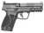Smith & Wesson 13563 M&P M2.0  Compact 9mm Luger 15+1, 4" Black Armornite Steel Barrel & Optic Cut/Serrated Slide, Matte Black Polymer Frame w/Picatinny Rail                                           