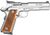 Smith & Wesson 178047 1911 Performance Center Pro  Full Size Frame 9mm Luger 10+1 5" Stainless Steel Barrel, Matte Silver Serrated Stainless Steel Slide & Frame w/Beavertail, Wood Grip                