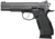 Cz Custom Shop 96333 A01-SD  9mm Luger 19+1 5" Match Grade Bull Barrel, Black Optic Cut/Serrated Steel Slide, Black Polycoat Steel Frame w/Beavertail, Black G10 Grip, Short Dustcover                  