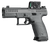 CZ-USA 01582 P-10 C w/Optic Compact Frame 9mm Luger 10+1 4" Black Nitride Integral Compensator Barrel, Black Nitride Steel Serrated w/Optic Slide, Black Polymer Frame w/Accessory Rail Textured Grip, A