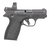 Smith & Wesson 14787 Bodyguard 2.0 w/Optic Micro-Compact 380 ACP 10+1 2.75" Black Armornite Barrel, Black Armornite Stainless Steel Serrated w/Viridian RFX1 Green Dot Slide, Black Polymer Frame, Textu