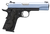 Browning 051989492 1911-380 Black Label Full Size Frame 380 ACP 8+1, 4.25" Matte Stainless Steel Barrel, Polar Blue Cerakote Serrated Aluminum Slide, Matte Black Polymer Frame w/Beavertail            