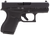 Glock UI4250201 G42 Gen3 Sub-Compact 380 ACP 6+1 3.25" Black Polygonal Rifled Barrel, Matte Black Serrated Slide, Black Polymer Frame, Black Textured Polymer Grip, USA Made                            