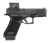 Glock P64550B03DC8A3 G45 Gen6 w/Aimpoint Crossover 9mm Luger 17+1 4.02" Black GMB Barrel, Black nDLC Steel Optic Ready/Serrated Slide, Black Polymer Frame w/Accessory Rail, Interchangeable Backstrap G