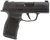 Sig Sauer 365X9BXR3PMS10 P365X  Micro-Compact 9mm Luger 10+1 3.10" Black Steel Barrel, Black Nitron Optic Ready/Serrated Slide & Frame w/Sig Rail, Black Polymer Grips, Right Hand                      
