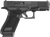 Glock P64550201 G45 Gen6 Crossover Frame 9mm Luger 10+1 4.02" Black GMB Barrel, Black nDLC Steel Optic Ready/Serrated Slide, Black Polymer Frame w/Accessory Rail, Interchangeable Backstrap Grip       
