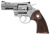 Colt Mfg PYTHONSP3WTS Python  38 Special 357 Mag 6 Shot 3" Stainless Recessed Target/Vent Rib Barrel, Cylinder  & Frame, Walnut w/Colt Medallion Grip                                                   
