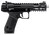 Beretta USA JB22TACMET10 B Series Jaguar Tac Full Size 22 LR 10+1 5.25" Stainless Threaded Barrel w/M-LOK Barrel Shroud, Black Picatinny Rail Slide, Black Metal Frame w/Picatinny Rail, Interchangeable