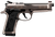 Beretta USA J92XRD20 92X Performance Defensive Full Size Frame 9mm Luger 10+1, 4.90" Black Barrel, Gray Nistan Optic Ready/Serrated Steel Slide & Frame w/Beavertail                                    