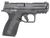 Smith & Wesson 14459 M&P Shield X *CA Compliant Sub-Compact Frame 9mm Luger 10+1 3.60" Black Armornite Stainless Steel Barrel & Optic Ready/Serrated Slide, Black Polymer Frame w/Picatinny Rail, Black 