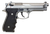 Beretta USA J92F560 92FS Brigadier 9mm Luger 10+1 4.90" Stainless Steel Barrel, Inox Stainless Steel Serrated Slide, Inox Aluminum Frame, Black Stippled Rubber Grip                                    