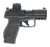HK 81001319 VP9CC w/Optic Micro-Compact 9mm Luger 12+1 3.13" Polygonal Rifled Barrel, Black Steel Serrated Slide w/Vortex Defender CCW Red Dot, Black Polymer Frame w/Picatinny Rail, Interchangeable Ba