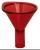 Hornady 586051 Basic Powder Funnel Red 22 to 45 Caliber Plastic                                                                                                                                         