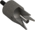 Hornady 050173 Lock-N-Load 4-Blade Outside Diameter Deburring Tool Silver Steel                                                                                                                         