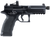 B&T Firearms BT490002 USW-P  9mm Luger 17+1/19+1 4.30" Threaded, Black, Picatinny Rail Frame, Optic Cut Slide, Rubber Grip                                                                              