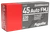 Aguila 1E452110   45ACP 230gr Full Metal Jacket 50 Per Box/20 Case                                                                                                                                      