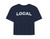 LG YOUTH CAMO CROP SS TEE