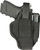 Blackhawk 40AM06BK Multi-Use  IWB/OWB Size 06 Black Cordura Belt Clip Fits Med/Large Semi Autos Fits 3.25-3.75" Barrel Ambidextrous                                                                     