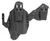 Blackhawk 416702BK Stache  IWB Size 02 Black Polymer Belt Clip Compatible w/Glock 19/23/32/45 Belt 1.50" Wide Ambidextrous                                                                              