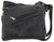Bulldog BDP030 Cross Body Purse w/Holster Black Leather for Small Autos & Revolvers Ambidextrous Hand                                                                                                   