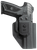 Mission First Tactical HRUSEC9AIWBABL Appendix Holster IWB/OWB Black Polymer Belt Clip Fits Ruger Security-9 Ambidextrous                                                                               