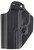 Mission First Tactical HSWSHEZ9AIWBA Appendix Holster IWB/OWB Black Polymer Belt Clip Fits S&W M&P Shield EZ 9 Ambidextrous                                                                             