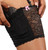Bulldog BD890 Concealed Lace  Thigh Size Small Black/White Silicone Holder w/Lace Slip On Fits Mini Semi-Autos Right Hand                                                                               