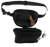 Bulldog BD860 Fanny Pack  Medium Black Nylon Ambidextrous                                                                                                                                               