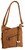 Bulldog BDP032 Cross Body Purse w/Holster Tan Leather for Small Autos & Revolvers Ambidextrous Hand                                                                                                     