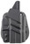 1791 Gunleather TACPDHOWBG43XMOSBLKR Tactical Kydex  OWB Black Kydex Paddle Compatible w/Glock 43/43X/43X MOS Right Hand                                                                                
