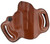 DeSantis Gunhide 086TAE1Z0 Mini Slide  OWB Tan Leather Belt Slide Compatible w/Most Glock Belt 1.75" Wide Right Hand                                                                                    