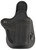1791 Gunleather ORPDHCSBLR Paddle Holster Optic Ready OWB Size Compact Black Leather Compatible w/Glock 43/Taurus GX4/Sig P365, Paddle Mount, Right Hand                                                