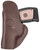 1791 Gunleather FCD1BRWL Fair Chase  IWB Size 01 Brown Leather Deer Hide Belt Clip Fits Ruger LCP 380/S&W Bodyguard Left Hand                                                                           