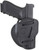 1791 Gunleather 3WH5SBLA 3-Way  IWB/OWB Size 05 Stealth Black Leather Belt Loop Compatible w/ Glock 17 Compatible w/ Springfield XD Compatible w/ S&W M&P Compatible w/ HK VP9 Ambidextrous Hand        