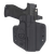 C&G Holsters 1206100 Covert  OWB Black Kydex Belt Loop Fits Walther PDP 4.5" Right Hand                                                                                                                 