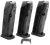 Shield Arms S15COMBOG33M1C S15 Magazine Gen 3 Combo 15rd 9mm Luger Compatible w/Glock 43X/48 Black Steel 3 Pack                                                                                         