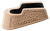 Hogue 18023 OverMolded Extension Base Pad Cobblestone Fits Sig Sauer P365 10rd FDE Rubber                                                                                                               