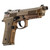 Beretta USA JS92M9A4G M9A4  9mm Luger 5.10" Threaded Barrel 10+1, Flat Dark Earth Cerakote Polymer Frame, Serrated Steel Optic Cut Slide, Polymer Grip & Decocker Safety                                