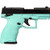 Taurus TX22 Compact Handgun .22 LR 13rd Magazines (2) 3.6" Barrel Cyan and Black