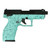 Taurus TX22 Gen 2 Handgun .22 LR 10rd Magazines (2) 4.16" Barrel Cyan Splatter Grip Black Slide