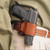 DeSantis 023 Yaqui Slide Holster for Most Single Action Autos Tan RH