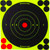 Birchwood Casey Shoot-N-C 6" Reactive Self-adhesive Targets 60/pk