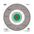 Birchwood Casey EZE-Scorer 12" Handgun Trainer Targets - 13ct