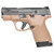 S&W M&P9 Shield Plus Handgun 9mm Luger 10rd & 13rd Magazines (2) 3.1" Barrel Manual Safety Magpul FDE Frame