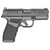 Springfield Hellcat PRO Compact White-Dot Handgun 9mm Luger 15(1)&17(1)rd Magazines 3.8" Black Frame