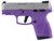 Taurus G2S Handgun 9mm Luger 7rd Magazines 3.2" Barrel Stainless Slide/Dark Purple Grip