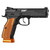 CZ USA Shadow 2 Handgun 9mm Luger 19rd Magazines (3) 4.89" Barrel Black with Orange Optics Ready