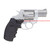 Taurus 856 Ultra Handgun .38 Spl(+P) 6rd Capacity 2" Barrel Black/Stainless Frame Viridian Red Laser Grip
