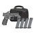 Springfield Gear Pac Echelon 4.0 FC Low Capacity Handgun 9mm Luger 10rd Magazines(4) 4" Barrel U-Dot Fixed & Green Dot Optic & Bag